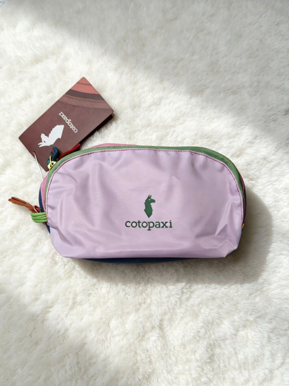 Cotopaxi Multicolor Utility Pouch Cosmetic Travel Organizer Zip Bag